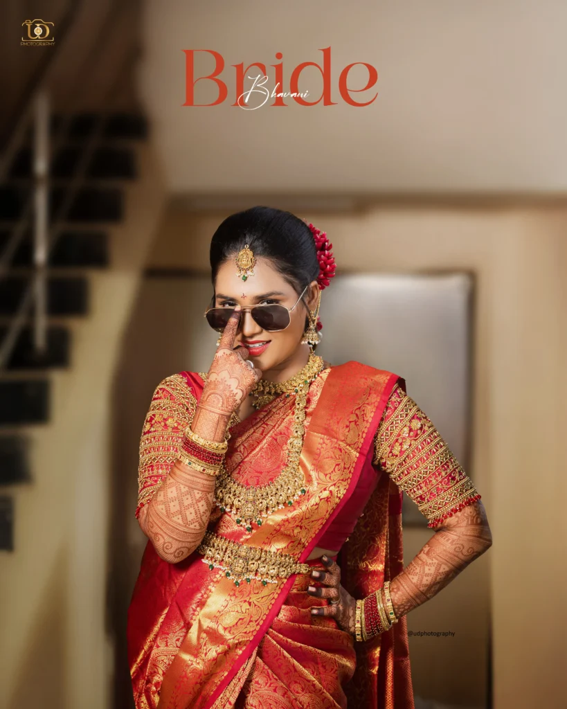 ud photography wedding bride bhavani 1
